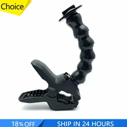 100%Original Gooseneck Goose Neck Jaws Holder Arm Mount Stand for GoPro ALL Camera Hero 12 11 10 9 8 7 6 5 4 3 MAX Session