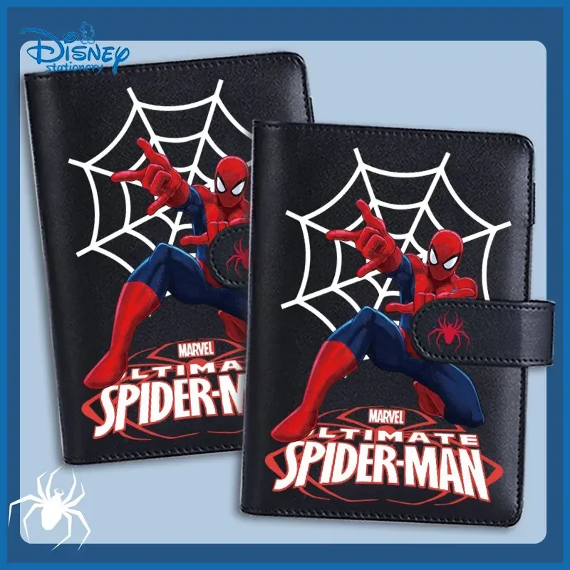 disney spider man peripheral ledger notebook estudante diario portatil estudante criancas amigos girls gift papelaria atacado a6 01