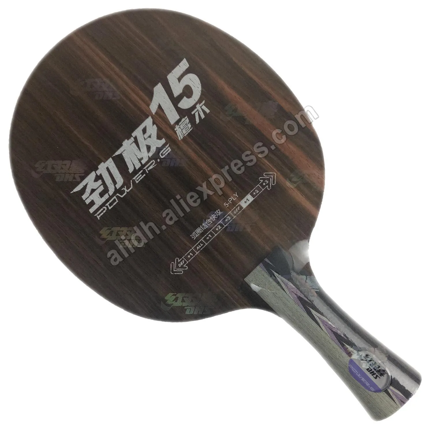 Original DHS Power G15 PG15 Ebony Table Tennis Blade ping pong Blade for table tennis racket bat