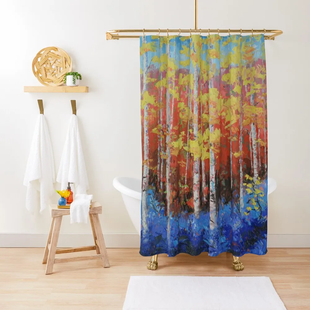 

Aspens Shower Curtain Shower Set For Bathroom Bathroom Accessories Anime Bathroom Shower For Set Curtain