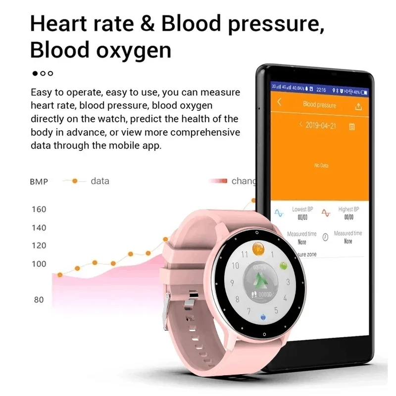 Inteligentny zegarek męski Bluetooth Call 24H Pulsometr Kobiety Fitness sportowy IP67 Wodoodporny inteligentny zegarek dla Androida IOS 2024 Nowość