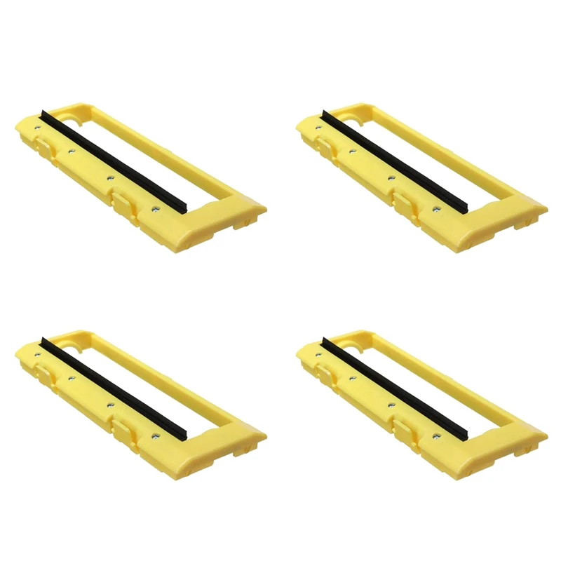 4X The Yellow Main Brush Cover Of The Sweeper Is Suitable For ILIFE A4 A4S T4 X430 X432