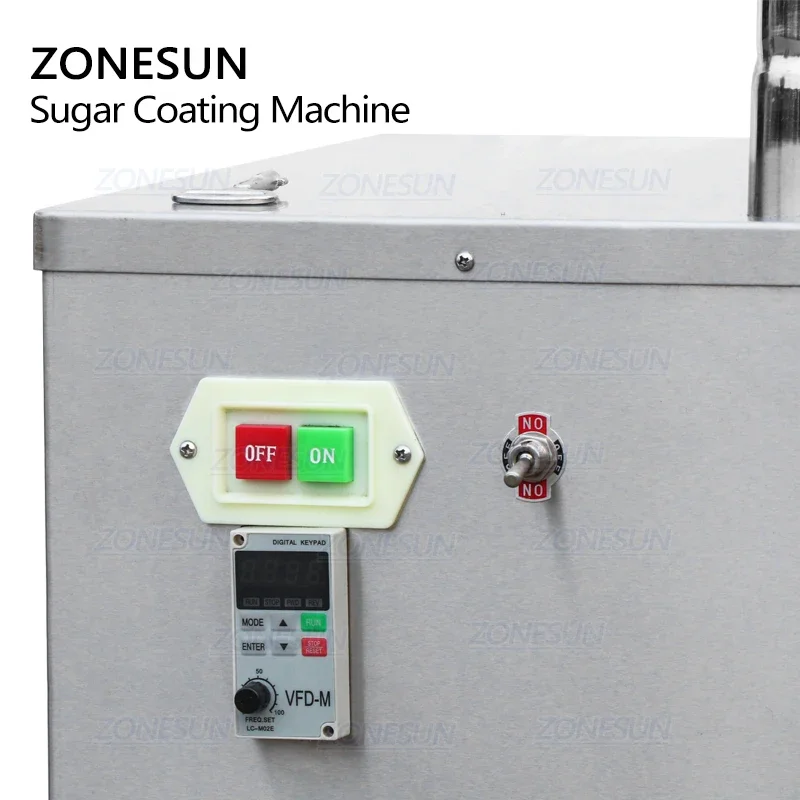 Candyland BY-300 Machine de revêtement de sucre de chocolat d'arachide Machine de revêtement de bonbons d'acier inoxydable