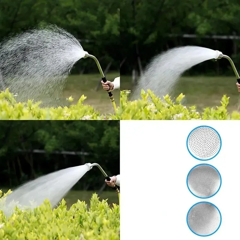 

Garden Sprinkler With 1000 Mesh Fine Spray Head Stainless Steel Disc Quickly Watering Flowers Seedlings Plants Tool Accessories