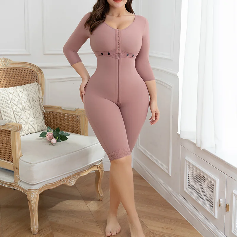 Body Shaper Fajas Colombian Full Body Shapewear Reducing and Shaping Girdles for Women Post Surgery Slimming Tummy Control