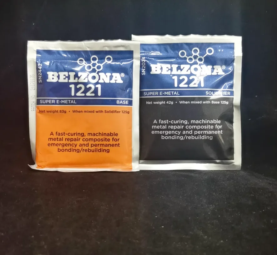 FOR Belzona 1221 Super E-Metal 125g Kit Repair Composite Fast Cure Emergency Repair