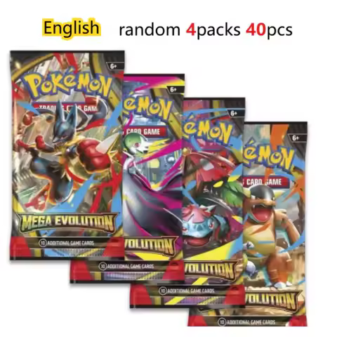40pcs Pokemon Cards GX Vmax EX Mega Origin Brilliant Stars Card Shining Game Collection Battle Transaction Card Holiday Gifts
