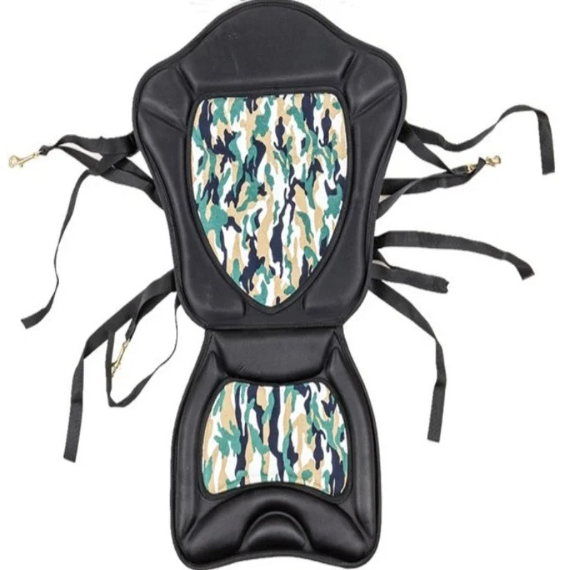 enlarged and thickened seat cushion, for kayaking, camouflage model