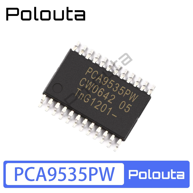 2Pcs PCA9535PW PCA9535 TSSOP-24 Interface-I O Extender Polouta