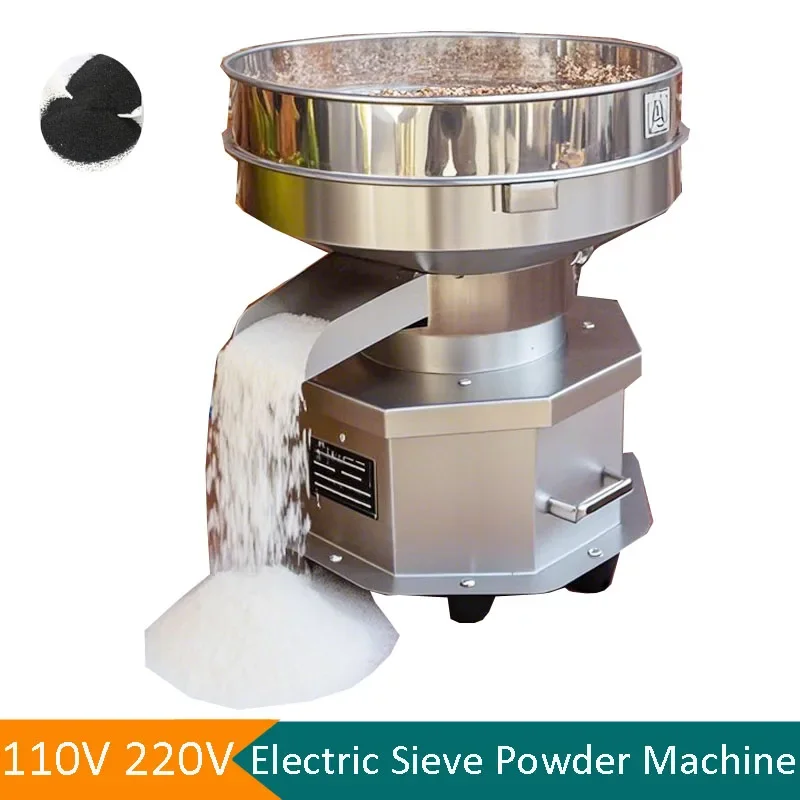 Small Stainless Steel Sieving Machine New Arrival Popular Powder Sieve Flour Electric Sifting Machine
