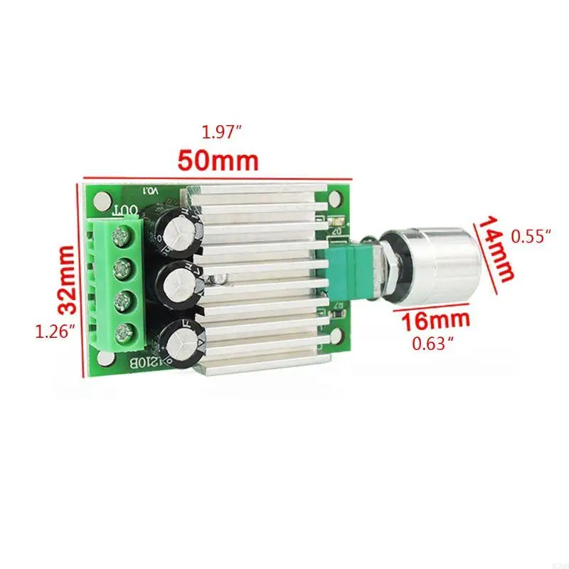 97QD 12V 24V 10A Regulador velocidade PWM para Controle controle motor Controlador velocidade do regulador