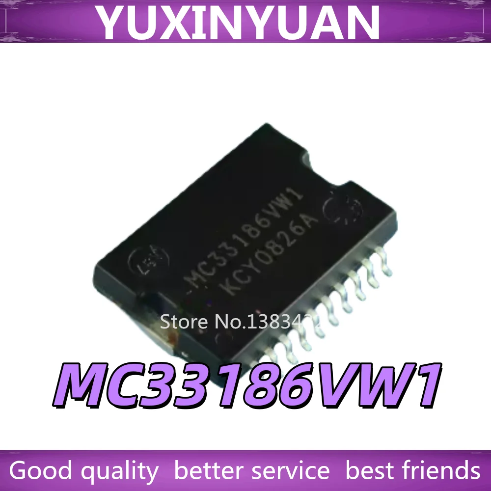 1Pcs/Lot MC33186VW1 SOP20 Chip Original New Car IC Idle Throttle Drive