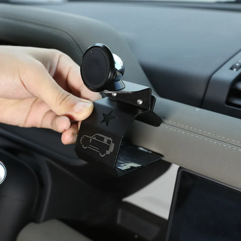 

For Land Rover Defender 110 2020 2021 2022-2025 Center Console Dashboard Air Vent Mobile Phone Holder Car Accessories
