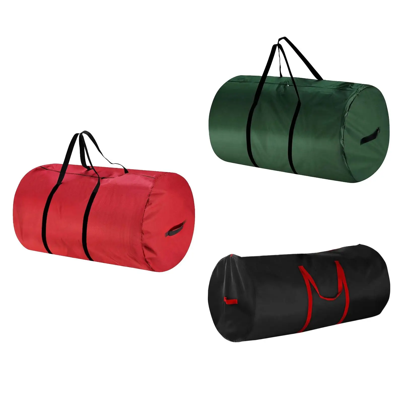 

Christmas Storage Bag with Carry Handles, Zippered Extra Large Xmas Tree Bag,