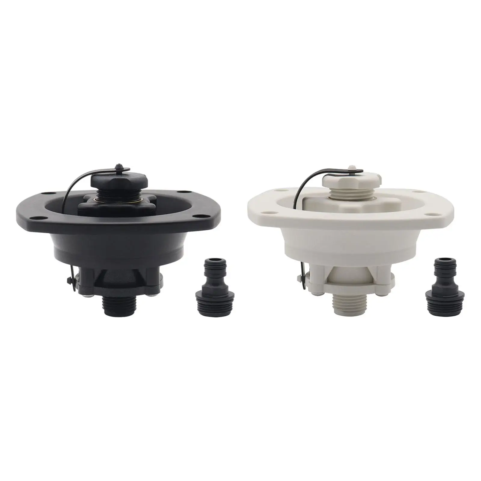 Leakproof Water Fill Inlet Cap PP Material City Water Valve Marine Motorhome Camping for RV Trailer