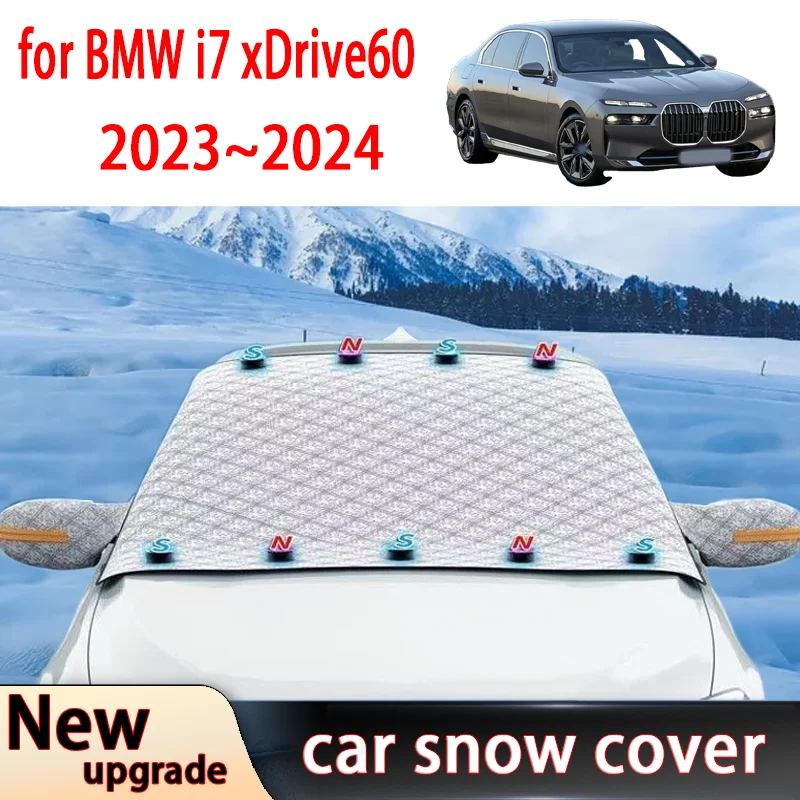 

Car Snow Shield for BMW i7 xDrive60 2023-2023 Shade Outdoor Winter Front Windshield Window Freeze FrostCoverSunshade Accessories