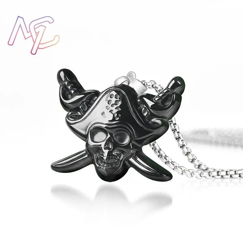 Myanmar Jadeite Skull Pendant Necklace Luxury Natural Jewelry Vintage Gemstone Designer Real Jade 925 Silver Gifts for Women - view 2