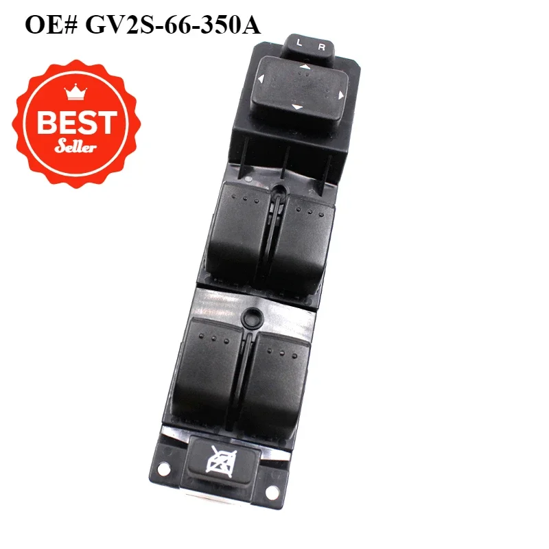 

P7A66350C GV2S-66-350A GV2S-66-350 For M/azda 6 2006 2007 2008 Electric Power Master Control Window Switch