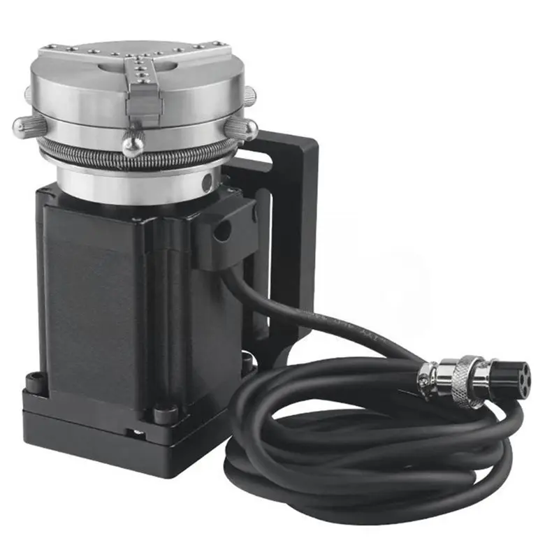 A25F-69Mm Rotary Device Attachment Fixture Gripper With Three Chuck Rotary Expansion Axis For Fiber Laser Marking Machine