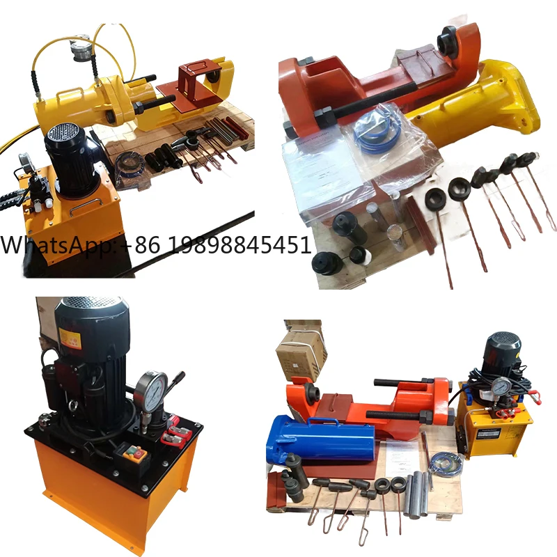 Factory Portable Construction Machinery Parts 100 Tons 150 Tons 200 Tons Hydraulic Press Link Pin Machine