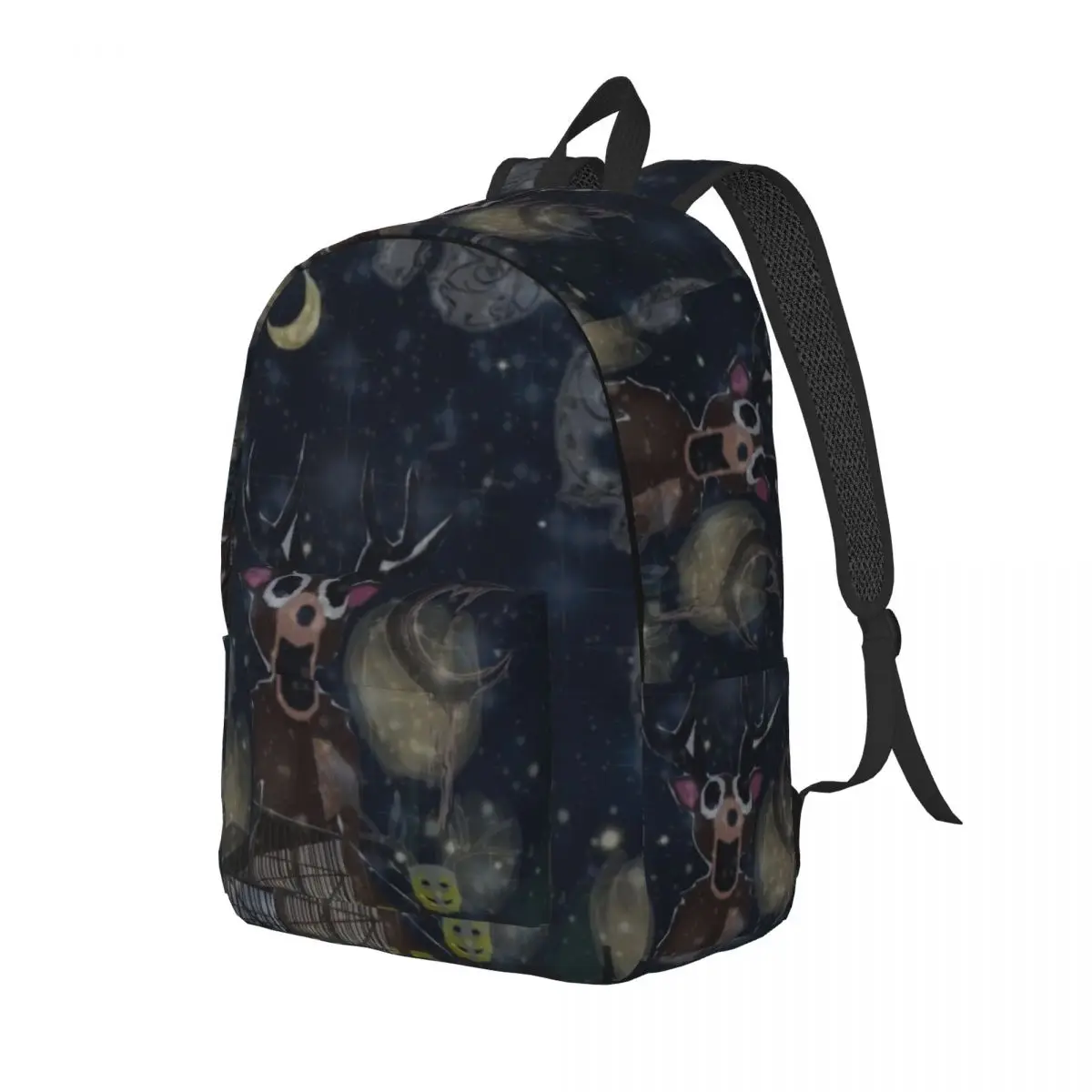 99-Nights The Deer In Forest Backpack Men Women Teenage School Work Daypack Horror Game Laptop Computer Shoulder Bag Sports