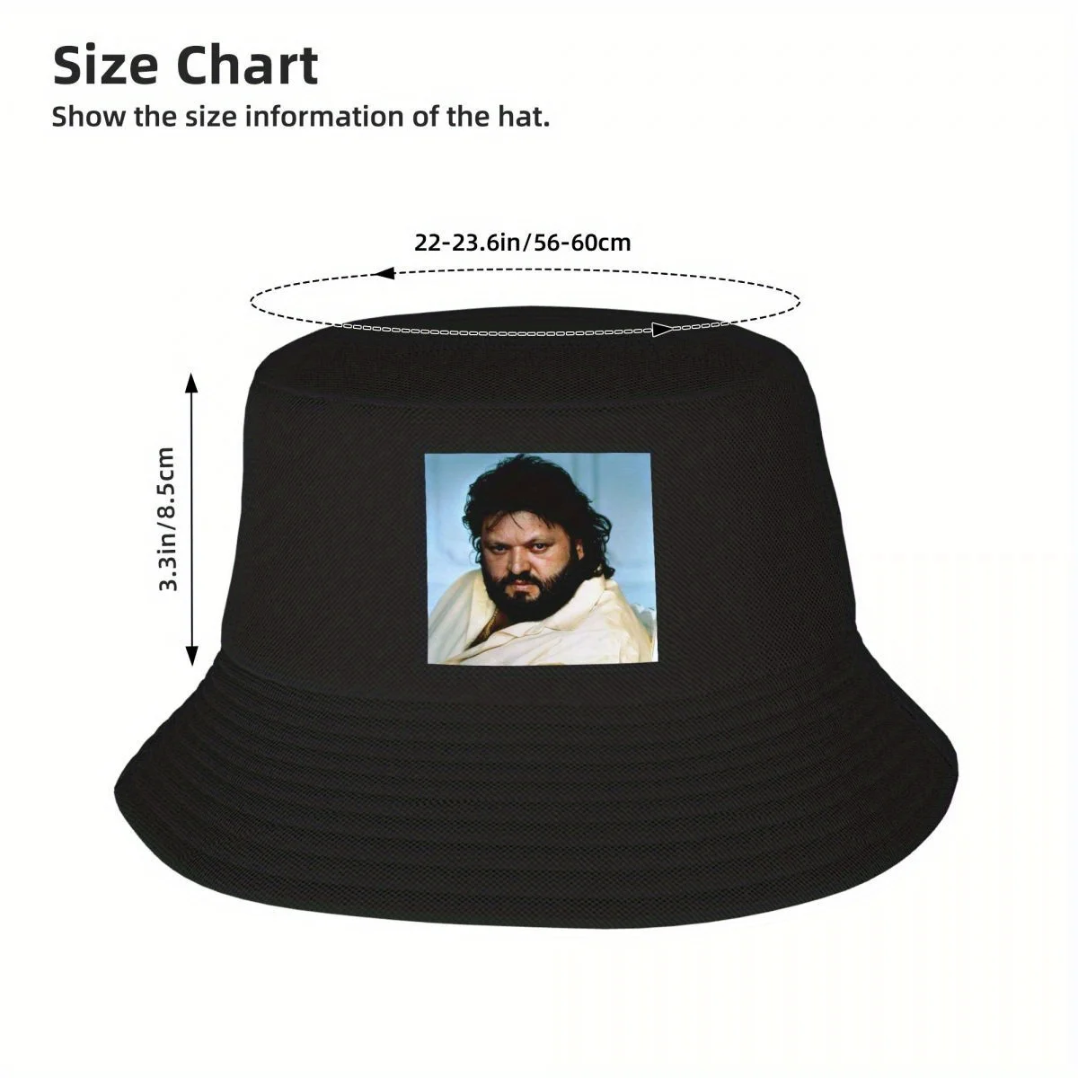 Chapeau seau Parrita personnalisé pour chanteur de Flamenco espagnol, casquette de pêche pour hommes et femmes, soleil en plein air, Camping d'été