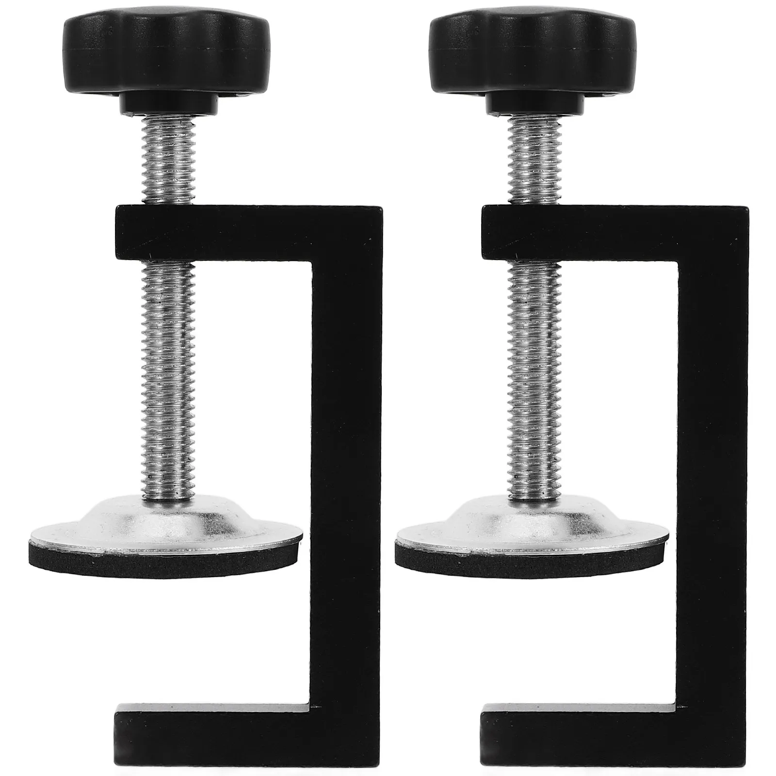 2Pcs G-Clamp Adjustable Patio Furniture Clips Sofa Fasteners Outdoor Sectional Chair Connectors Wicker Furniture Clips