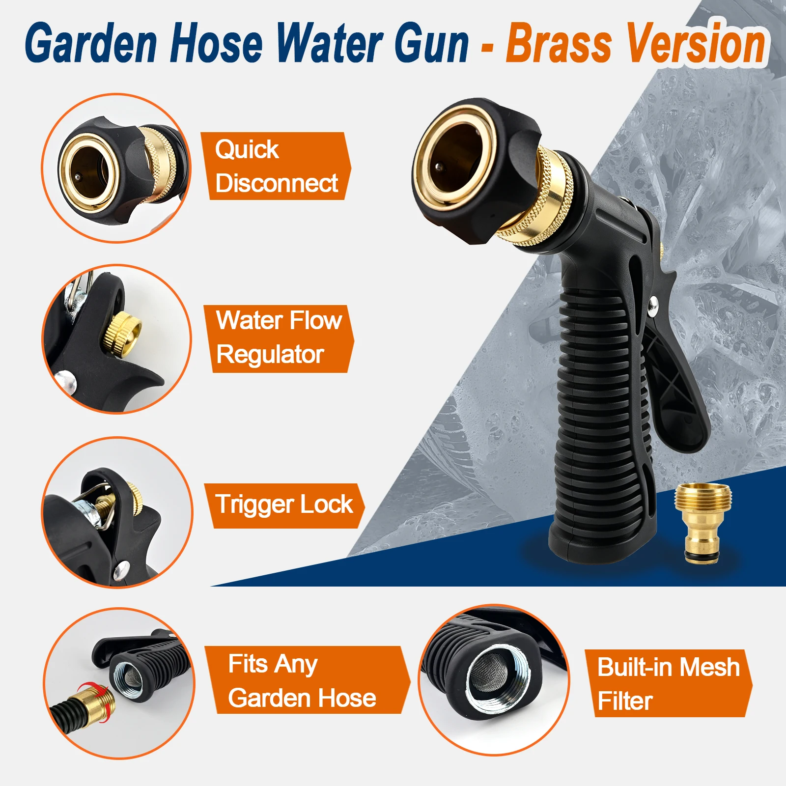 Pistola de Espuma para Lavagem - Bear Spray Clip avaliação e preço