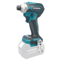 4-Speed Electric Cordless Impact Driver Brushless Rechargeable 1/4-Inch Hex Impact Wrench For Makita 18V Battery(No Battery)