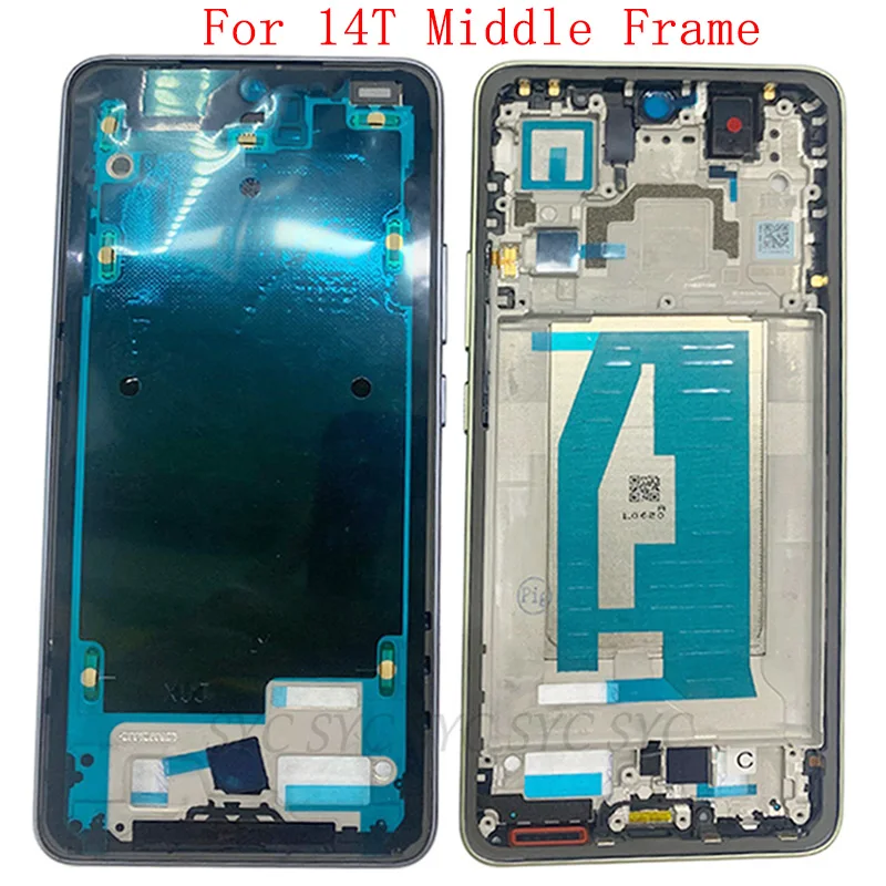 Middle Frame Center Chassis Phone Housing For 14T Metal LCD Frame Repair Parts