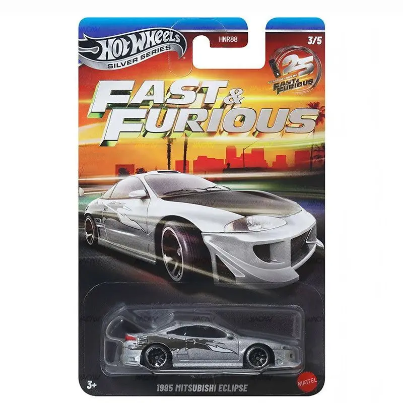 Hot Wheels Silver Series HNR88 Fast & Furious Q 1970 Dodge Charger Toyota Supra 1:64 Druckguss-Modellauto 2026 Neues Sammlerstück Geschenk – Detail 4