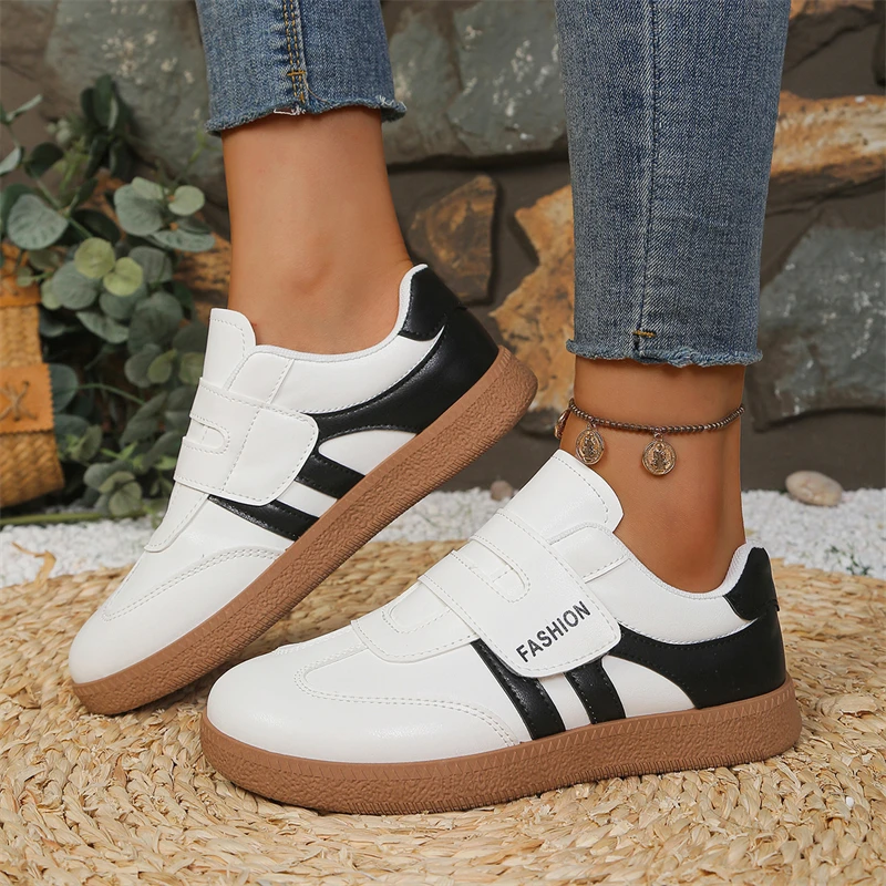 

Модные белые повседневные кроссовки для женщин, удобные низкие вулканизированные кроссовки, женская обувь для прогулок, легкая женская спортивная обувь