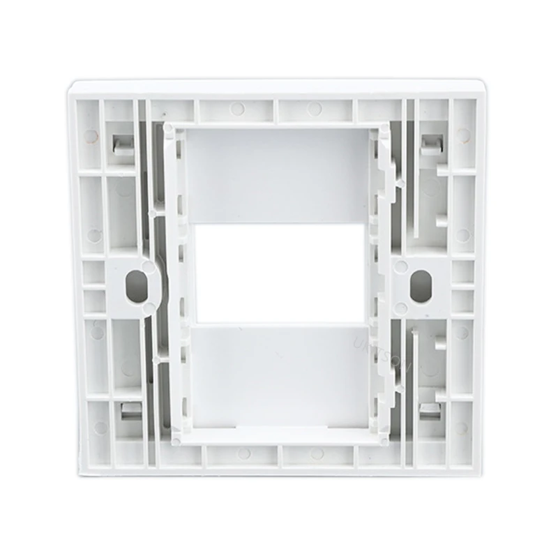 One Port Empty Wall Outlet Cover Plate Suit For 1 Slot Socket 23x36mm Blank Faceplate Panel