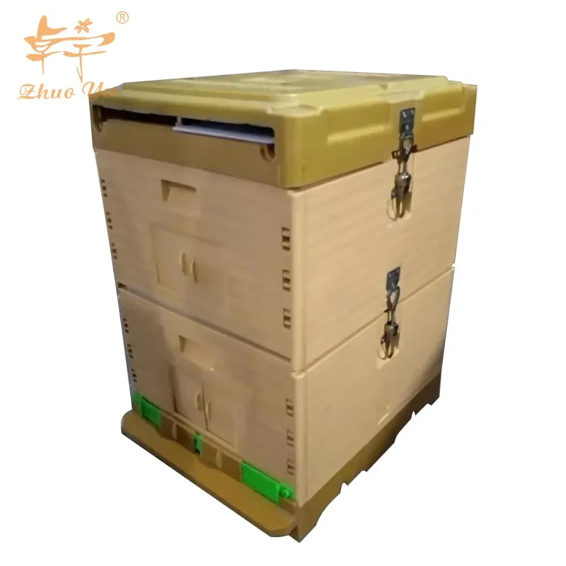 Beekeeping Equipment Plastic Polystyrene  Bee Hives Langstroth Plastic Beehive For Apis Mellifera