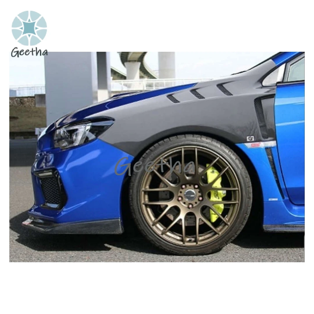 

For Carbon Fenders for Subaru WRX STI 2015-2021 Real Carbon Fiber Front Fender with Vent Style