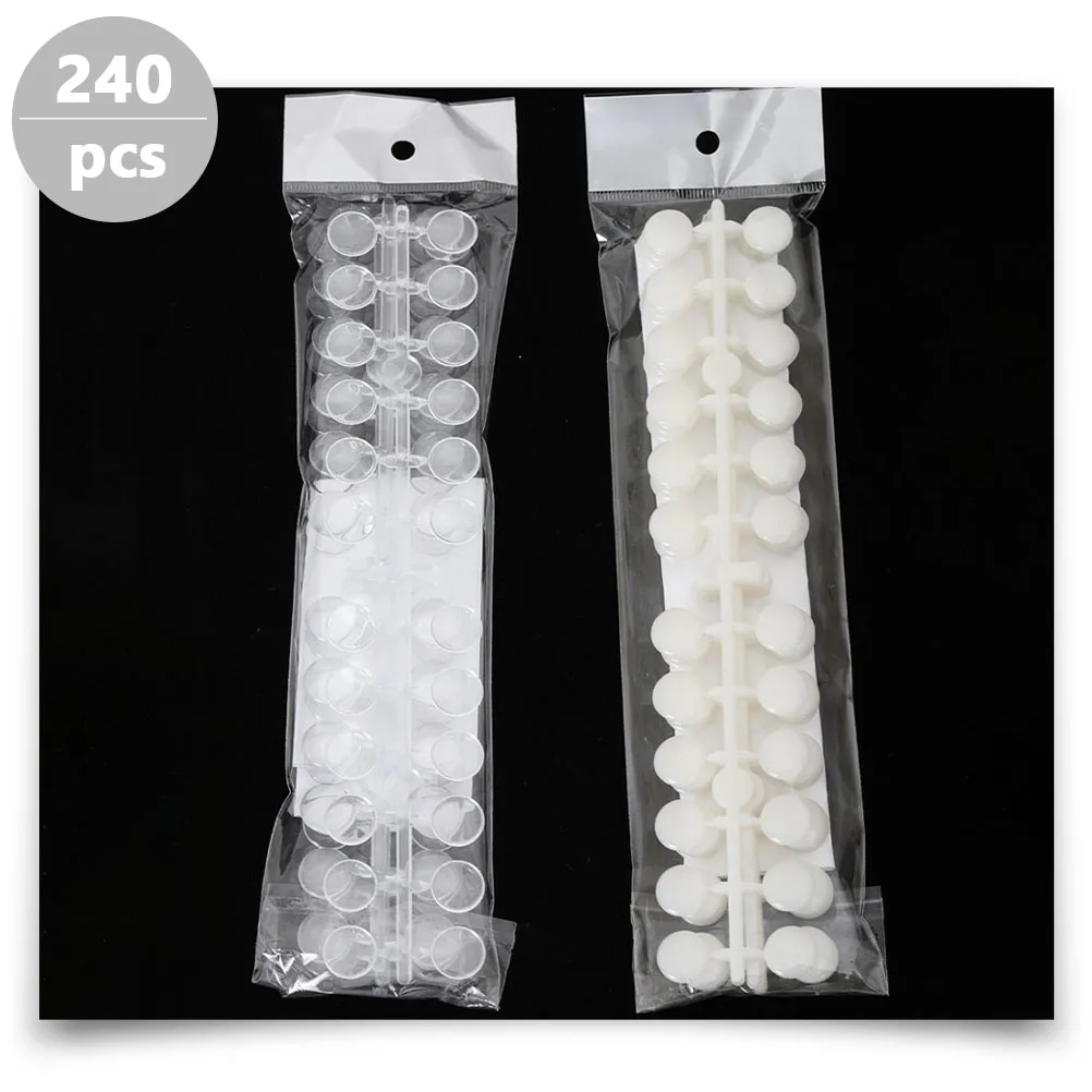 

240pcs 2 Sets Nail Color Plates Colored Cards Manicure Boards Plastic Practice Tools For Salons Schools Gifts