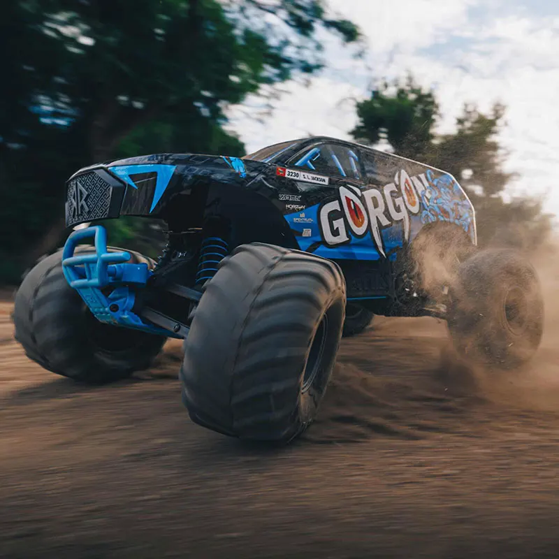 

2.4g Full Scale Remote Control Simulation Arrma Gorgon Magic Snake Brushed Rear Drive Rc Off Road Climbing Vehicle Model