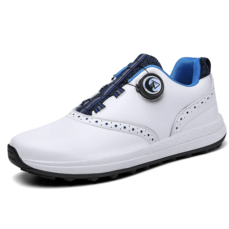 

2025 Hot Sale Men Golf Shoes Professional Golf Sneakers for Man Outdoor Lawn Golf Training Shoes Men Non-Slip Athletic Shoes Men