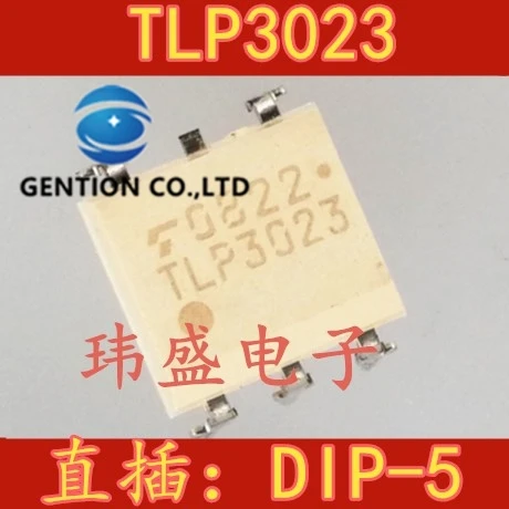 10PCS TLP3023 P3023 DIP5 isolator photoelectric coupler in stock 100% new and original