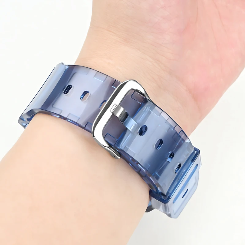 Strap+Case for Casio G-Shock DW-5600 DW-5000 GW-M5610 G-5600 GLX-5600 TPU Silicone Replacement Band Bracelet Watch Accessories