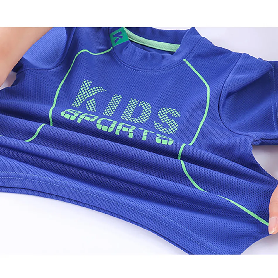 Kids Clothes Set Boy Girl Shorts and Short Sleeves Summer Clothing Sport Casual Children Top and Bottom Clothes Set