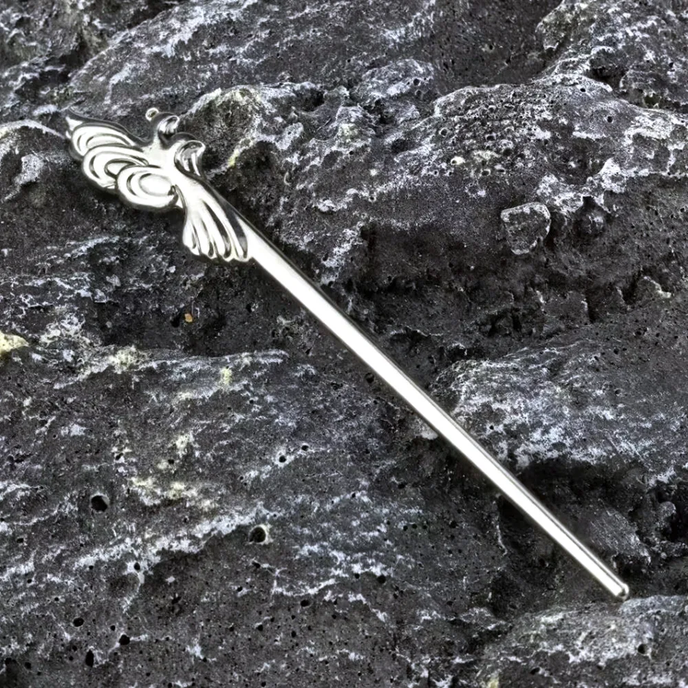 Ancient Chinese Hair Stick Metal Hairpin for Women, Anime Character Style Vintage Hair Pin, Elegant Hanfu Cosplay Hair Accessory