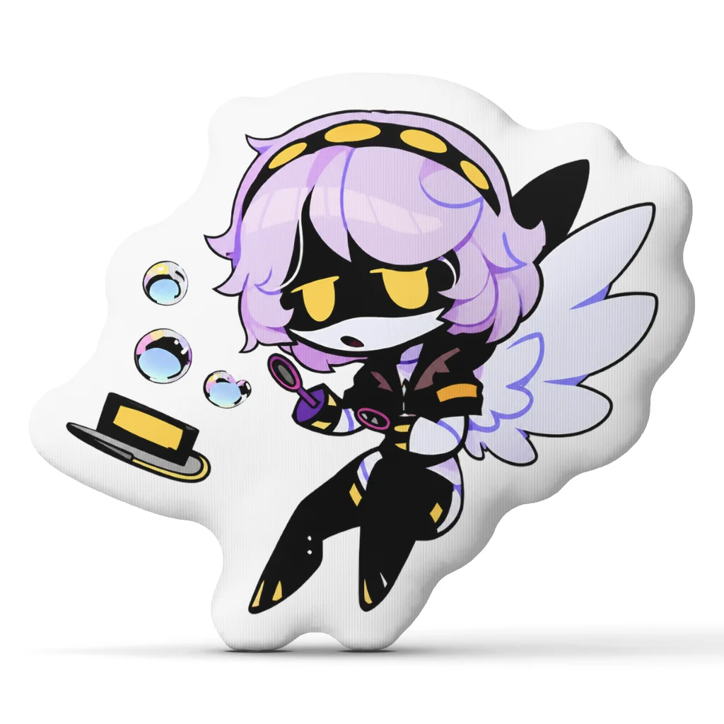 Murder Drones Uzi Kawaii Chibi Plush Pillow Cushion Irregular Stuffed Throw Pillow Home Decor Gift Sofa Bed Couch