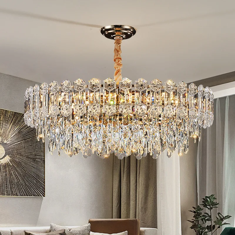 

Подвесной светильник для столовой, подвесной светильник, хрустальные светильники для гостиной, внутреннее освещение, современные потолочные люстры