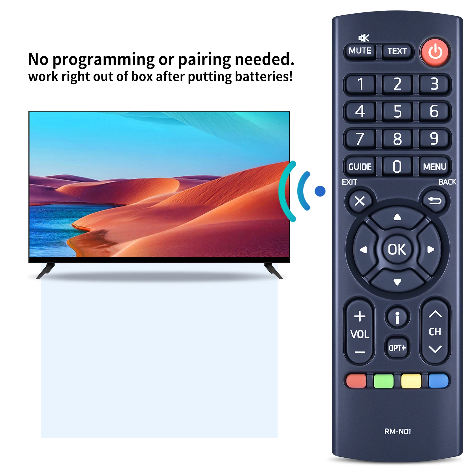 Remote control for HUMAX RM-N01 RCU RM-N01X set top box