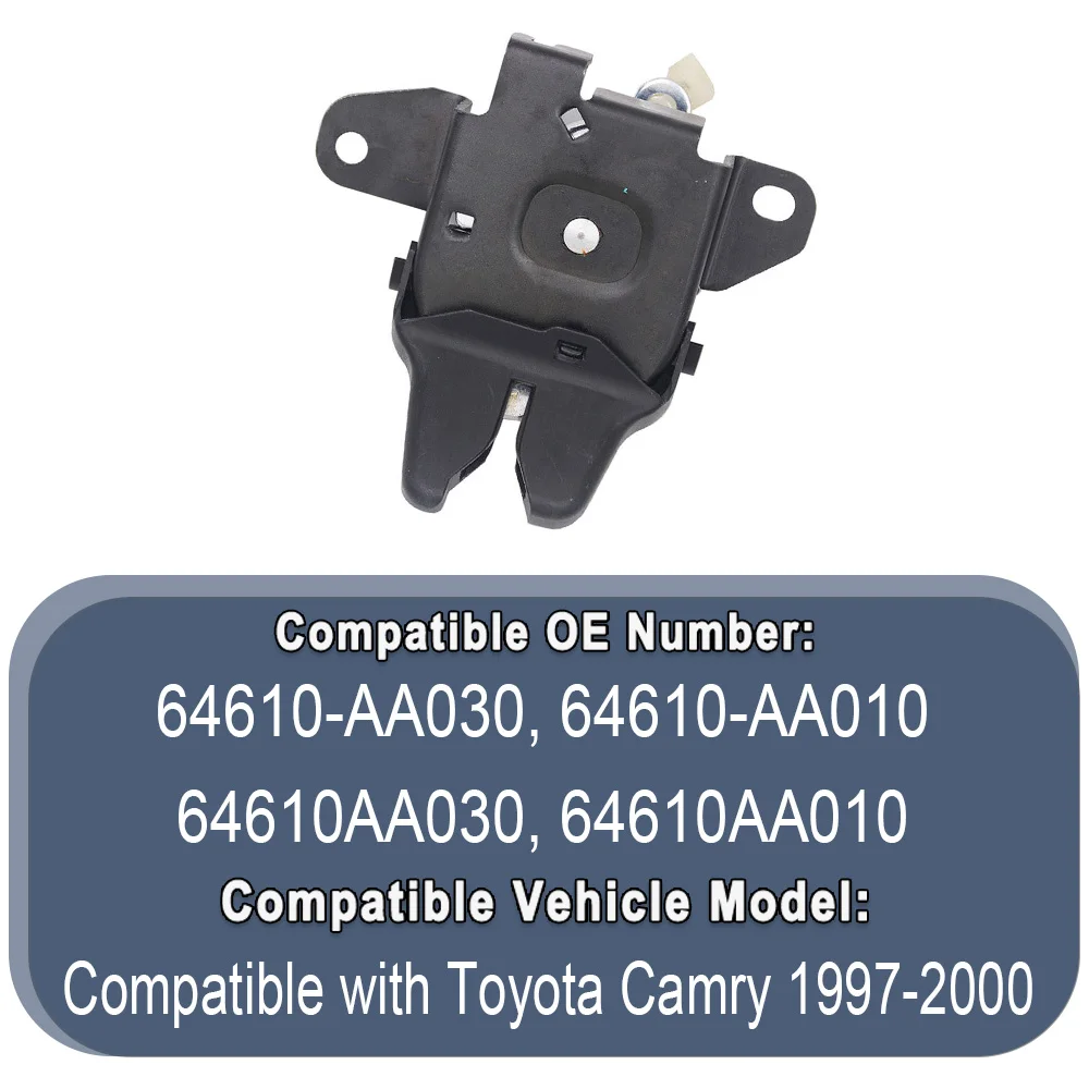 Car Rear Trunk Tailgate Lock Latch Actuator For Toyota Camry Trunk 1997-2000 64610-AA030, 64610-AA010,