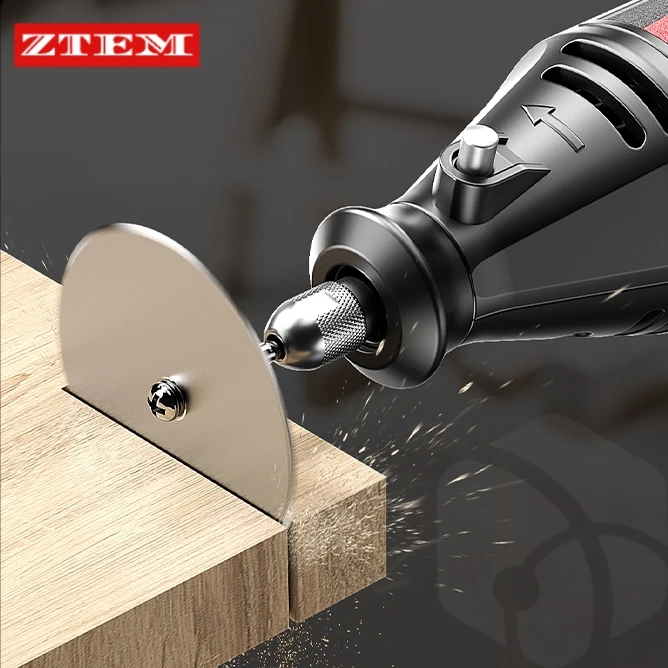 

ZTEM Electric Angle Grinder Polisher Power Tool Set 25000r/min 25-35° Angle Adjustable Chain Saw Polishing Machine Electric Tool