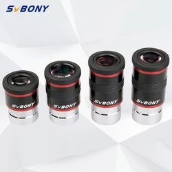 SVBONY Astronomical Telescope Eyepiece 6/9/15/20mm 1.25inch 68 Degree UWA Eyepiece Set Fully Multi-coated Lens