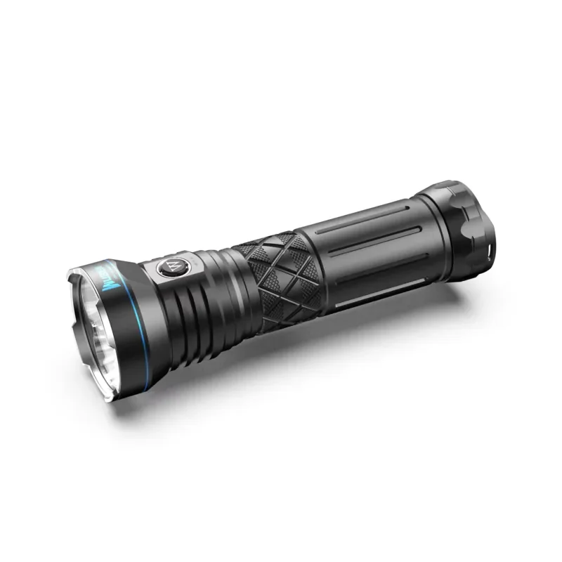 Super Bright 12000 Lumens Rechargeable Tactical LED Flashlight Aluminum Alloy Body IP68 Waterproof Strobe SOS 1m Impact