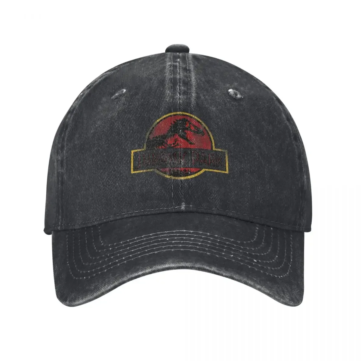 

Jurassics Park Blue & Purple Fossil Logo Graphic Baseball Cap black Fishing cap funny hat Men Women's